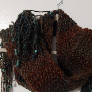 6 foot Scarf beaded